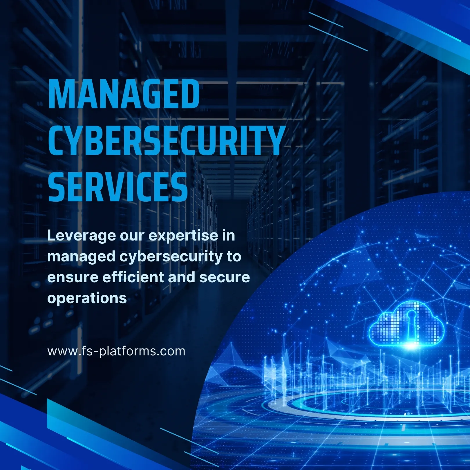 Security operations center with multiple monitors